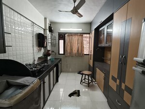 Kitchen in 1 BHK Apartment at Kshitij CHS, Goregaon East – for Rent