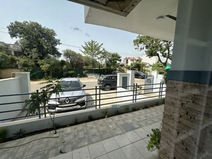 Balcony in 3.5 BHK Builder Floor at Sushant Lok Iii – for Rent
