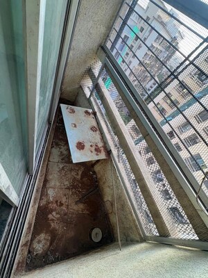 Balcony in 2 BHK Apartment at Bhakti Heights Tilak Nagar, Tilak Nagar – for Rent
