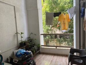 Balcony in 2 BHK Apartment at Tuljai Residency, Dattawadi – for Sale