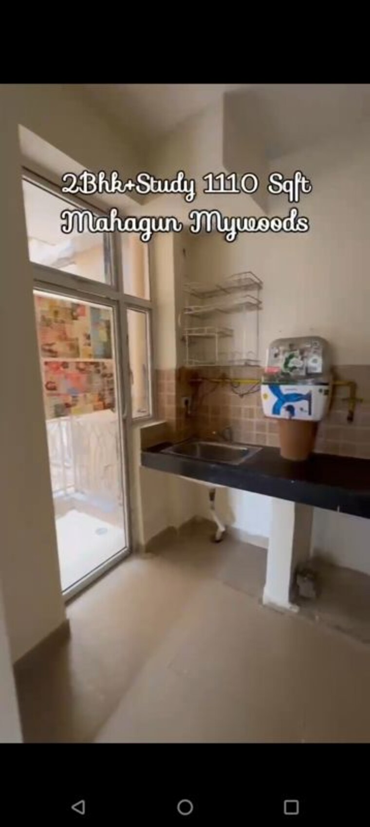 Kitchen, mahagun-my-woods  1110 Sq.Ft. Apartment In Sector 16c Greater Noida Greater Noida 10474399