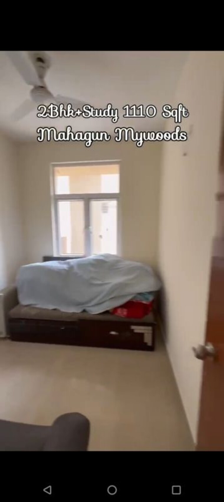 Bedroom, mahagun-my-woods  1110 Sq.Ft. Apartment In Sector 16c Greater Noida Greater Noida 10474399