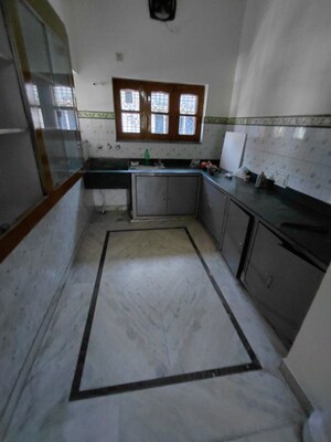 Kitchen in 1 BHK Builder Floor at Ballupur – for Rent