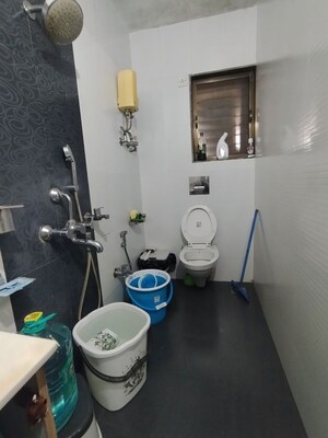Bathroom in 2 BHK Apartment at Kailash Tower Owale, Owale – for Rent