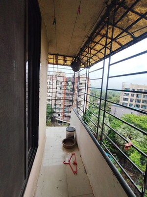 Balcony in 2 BHK Apartment at Kailash Tower Owale, Owale – for Rent