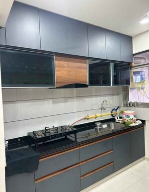 Kitchen in 2 BHK Apartment at Ramky Towers, Gachibowli – for Rent