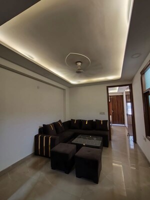 Living Room in 1 BHK Builder Floor at Jawahar Nagar – for Rent
