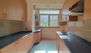 Kitchen in 3 BHK Apartment at Amrapali Silicon City, Sector 76 – for Rent