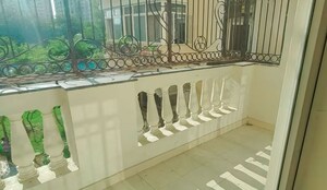 Balcony in 3 BHK Apartment at Amrapali Silicon City, Sector 76 – for Rent