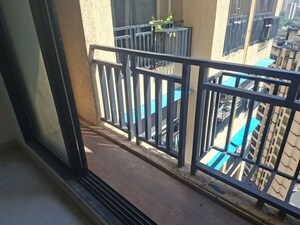 Balcony in 1 BHK Apartment at Raunak 108, Kasarvadavali – for Rent