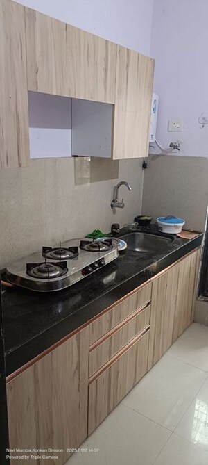 Kitchen in 1 BHK Apartment at Krishiv Krupa, Kharghar – for Rent