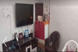 Living Room in 1 BHK Apartment at shiv Kalp Homes, Wadgaon Sheri – for Rent