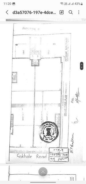  Showroom – Map Location View at Yashwant Apartment Naupada, Naupada - for Rent