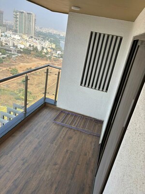 Balcony in 3 BHK Apartment at Kakkad La Vida, Balewadi – for Rent