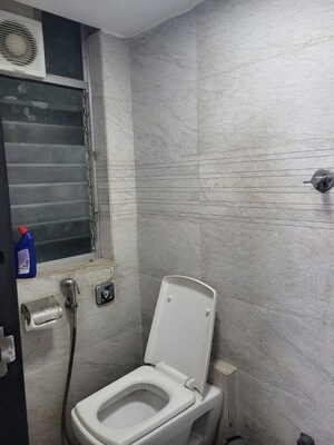 Bathroom in  Office Space at Prabhadevi – for Rent