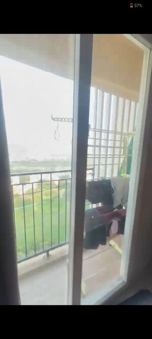 Balcony in 2 BHK Apartment at Rustomjee Urbania, Thane West – for Rent