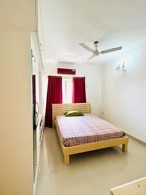 Bedroom in 3 BHK Apartment at NCC Nagarjuna Meadows, Yelahanka – for Rent