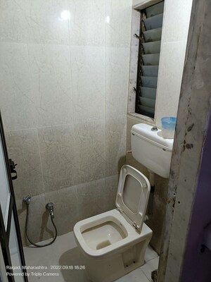 Bathroom in 2 BHK Apartment at Patel Heritage, Kharghar – for Rent