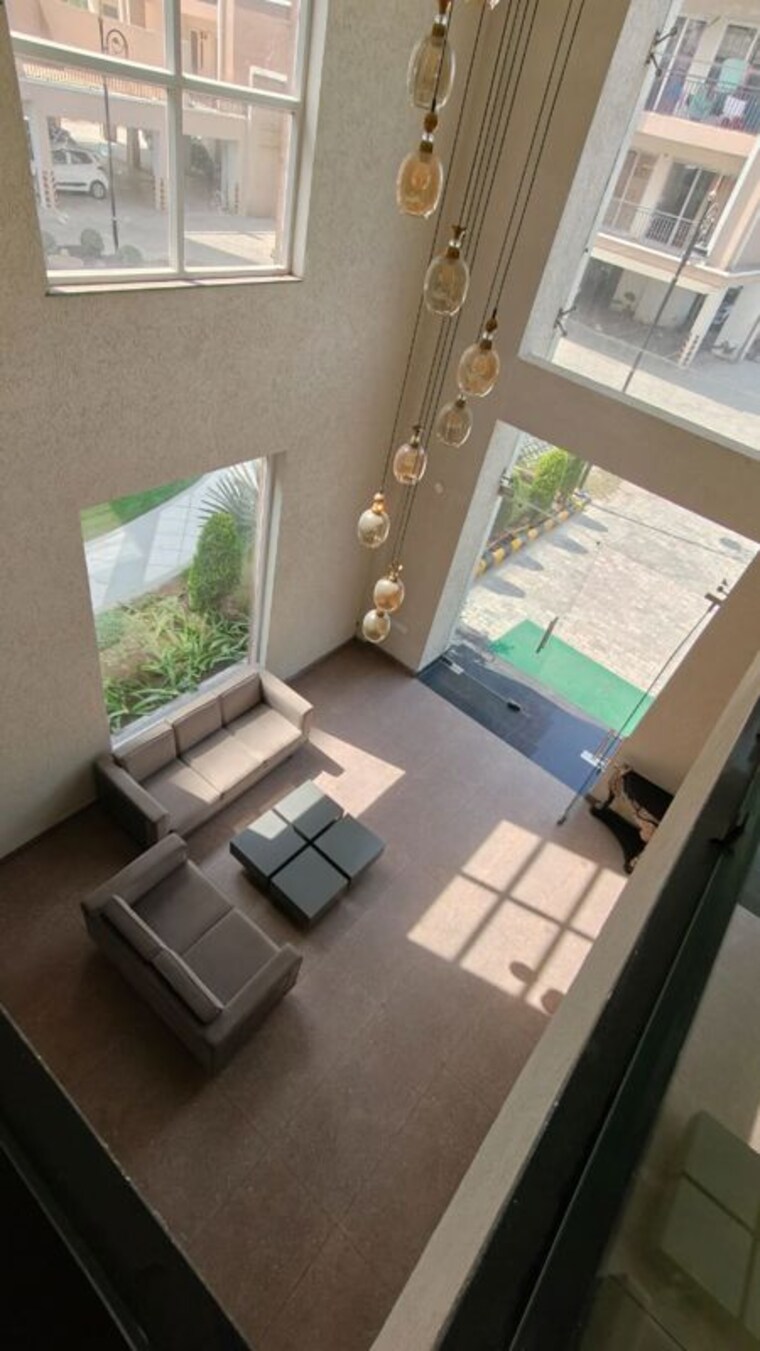 Living Room, mrs-hi-greens 3 Bedroom 1850 Sq.Ft. Apartment In Kishanpura Zirakpur 10474644