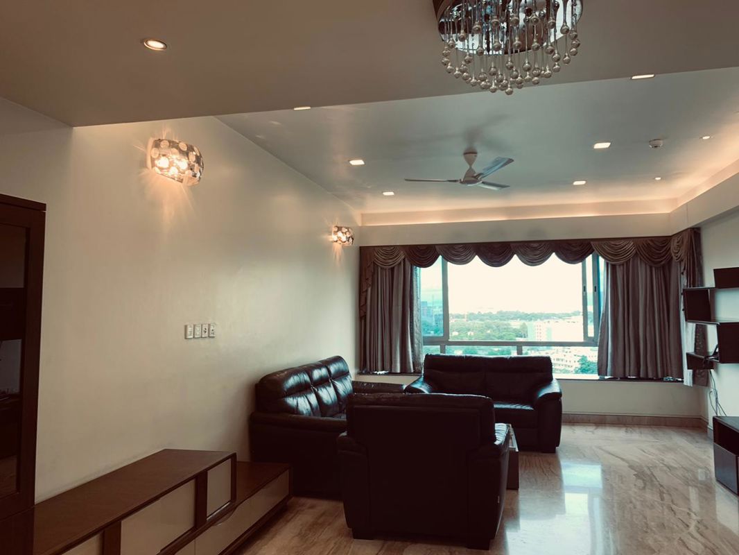 3 BHK + Servant Room,Study Room 1550 Sq.Ft. Apartment in Lunkad Sky Vie