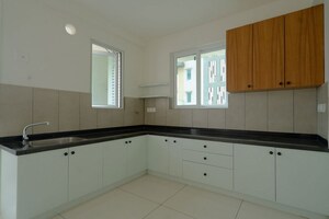 Kitchen in 3 BHK Apartment at Trendset Jayabheri Elevate, Madhapur – for Rent