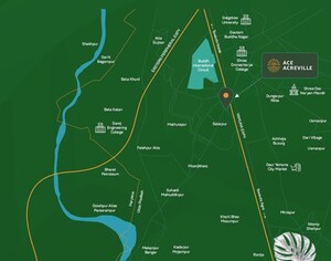  Plot – Map Location View at ACE Acreville, Sector 22a Yamuna Expressway - for Sale