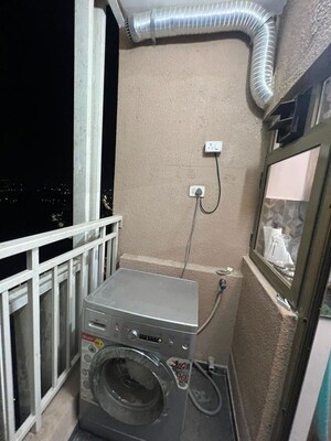 Balcony in 3 BHK Apartment at Birla Vanya, Kalyan West – for Rent