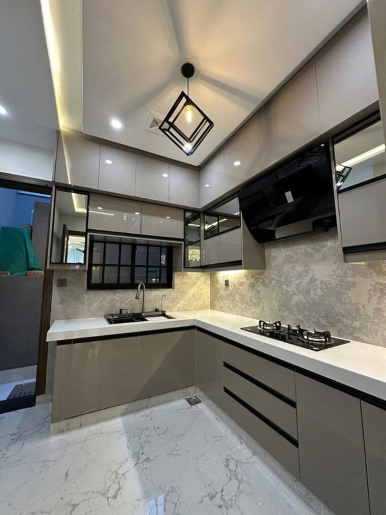 Kitchen, kannadi ii 3 Bedroom 1300 Sq.Ft. Villa In KannadI Ii Palakkad 10474778
