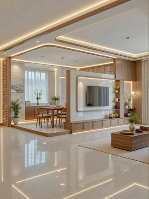 Living Room in 3 BHK Villa at Chandranagar – for Sale