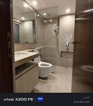Bathroom in 2 BHK Apartment at Castle Rock, Powai – for Rent