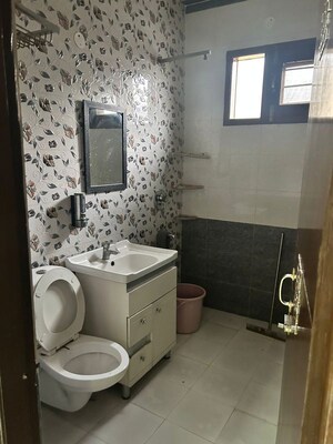 Bathroom in 3 BHK Apartment at NK Savitry Enclave, Vip Road – for Rent