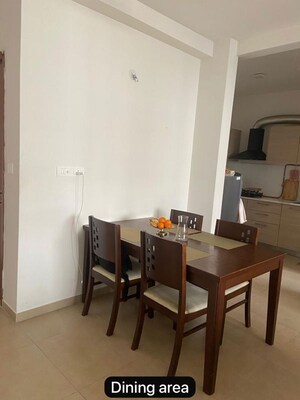 Team Area in 2 BHK Apartment at Bhartiya Nikoo Homes, Thanisandra Main Road – for Rent