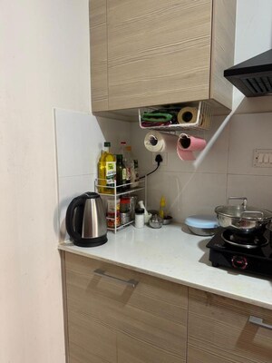 Team Area in 2 BHK Apartment at Bhartiya City Nikoo Homes II, Thanisandra Main Road – for Rent
