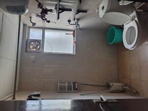 Washroom in 3 BHK Apartment at Amrapali Leisure Park, Amrapali Leisure Valley – for Rent