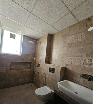 Bathroom in 4 BHK Apartment at Skyline Elevate, Ramgarh Bhudda – for Rent