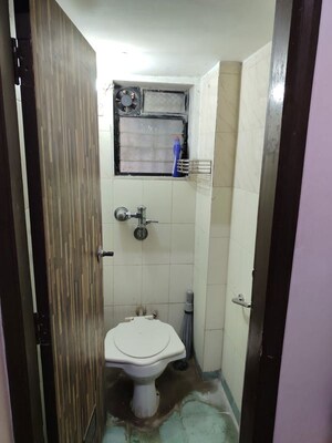 Bathroom in 1 BHK Apartment at Shanti CHS Mahim, Mahim – for Rent