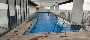 Swimming Pool in 2 BHK Apartment at Vajram Newtown, Thanisandra Main Road – for Rent