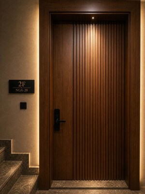 Bathroom in 3 BHK Builder Floor at NKV Golden Avenue, Sohna Sector 35 – for Rent