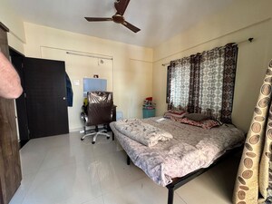 Bedroom in 2 BHK Apartment at Silver Royal, Pimple Saudagar – for Rent