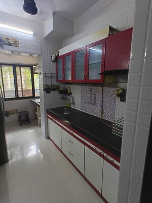 Kitchen in 2 BHK Apartment at Green Meadows Bluilding 2 Chs Ltd, Kandivali East – for Rent