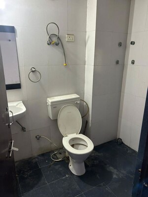 Bathroom in 2.5 BHK Apartment at Gaurs Cascades, Raj Nagar Extension – for Sale