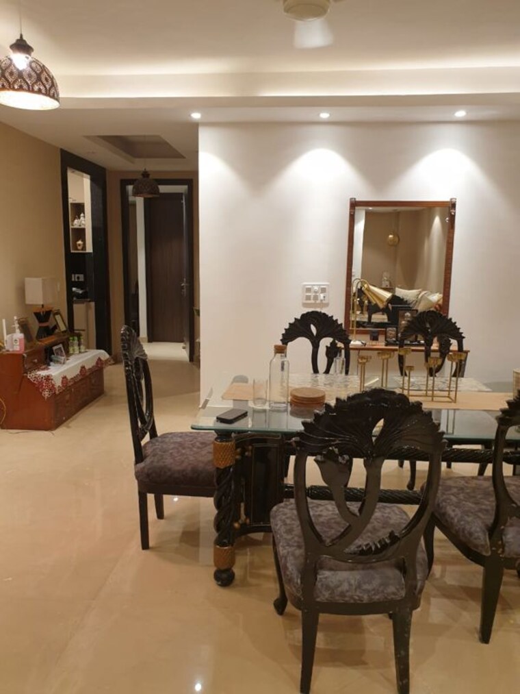 Dining area, east of kailash 3 Bedroom 1800 Sq.Ft. Builder Floor In East Of Kailash Delhi 10475162