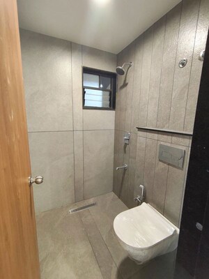 Washroom in 3 BHK Apartment at VR Luxuria, Bhayli – for Sale