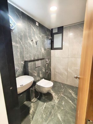 Washroom in 3 BHK Apartment at VR Luxuria, Bhayli – for Sale