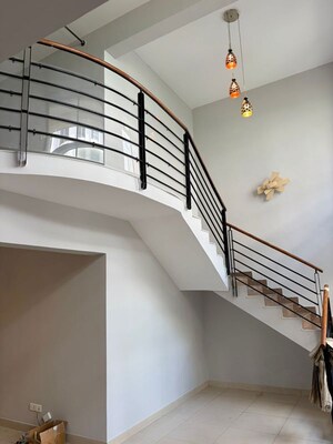 Staircase in 5 BHK Apartment at Embassy Habitat, Palace Road – for Rent