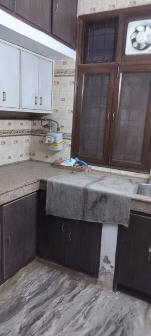 Kitchen in 1 BHK Builder Floor at Jawahar Nagar – for Rent