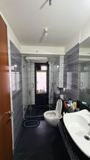 Attached Bathroom in 2 BHK Apartment at K Raheja Vistas, Powai – for Rent