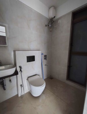 Bathroom in 2 BHK Apartment at Colorplus Raymond Realty Phase I, Pokhran Road No Two – for Rent