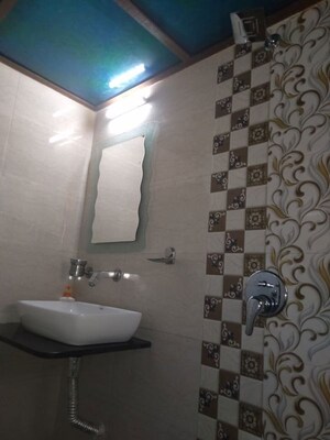 Bathroom in 2 BHK Apartment at Prescon Midtown Bay, Mahim West – for Rent