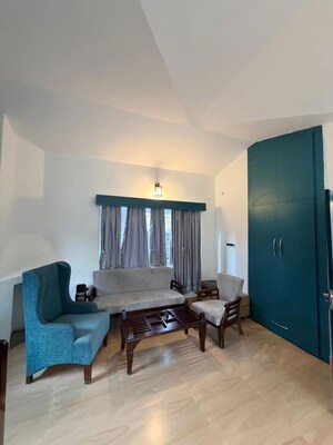 Living Room in 2 BHK Villa at Mukteshwar – for Sale